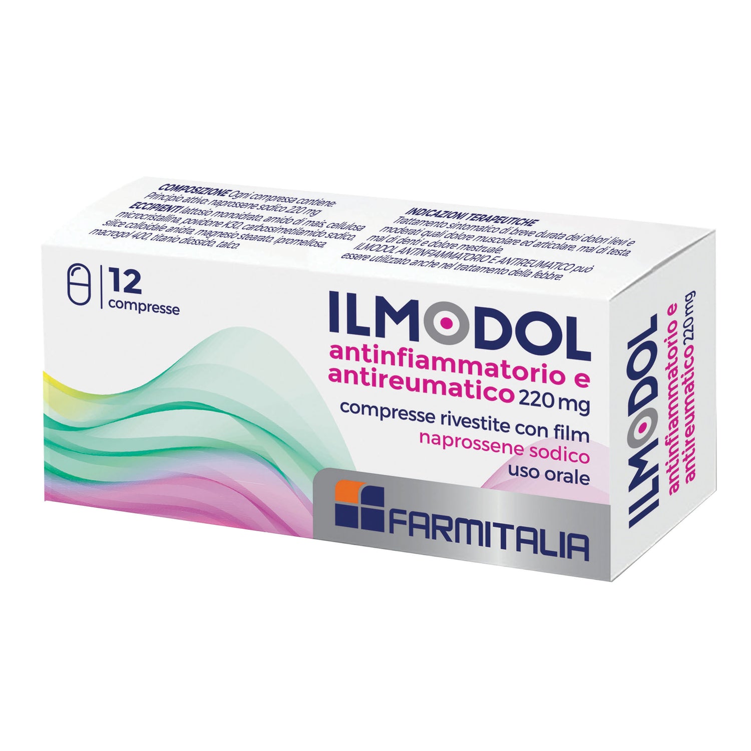 Ilmodol Antinfiammatorio E Antireumatico 220 Mg 12 Compresse