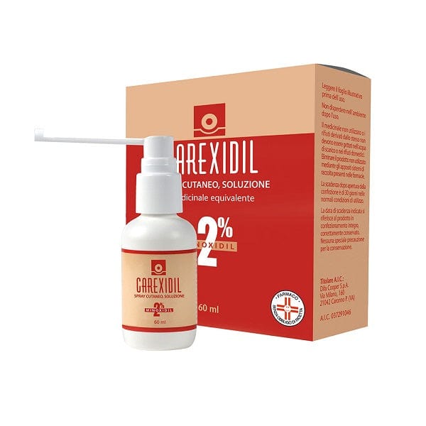Carexidil 20 mg/ml spray cutaneo Minoxidil 2% 60 ml
