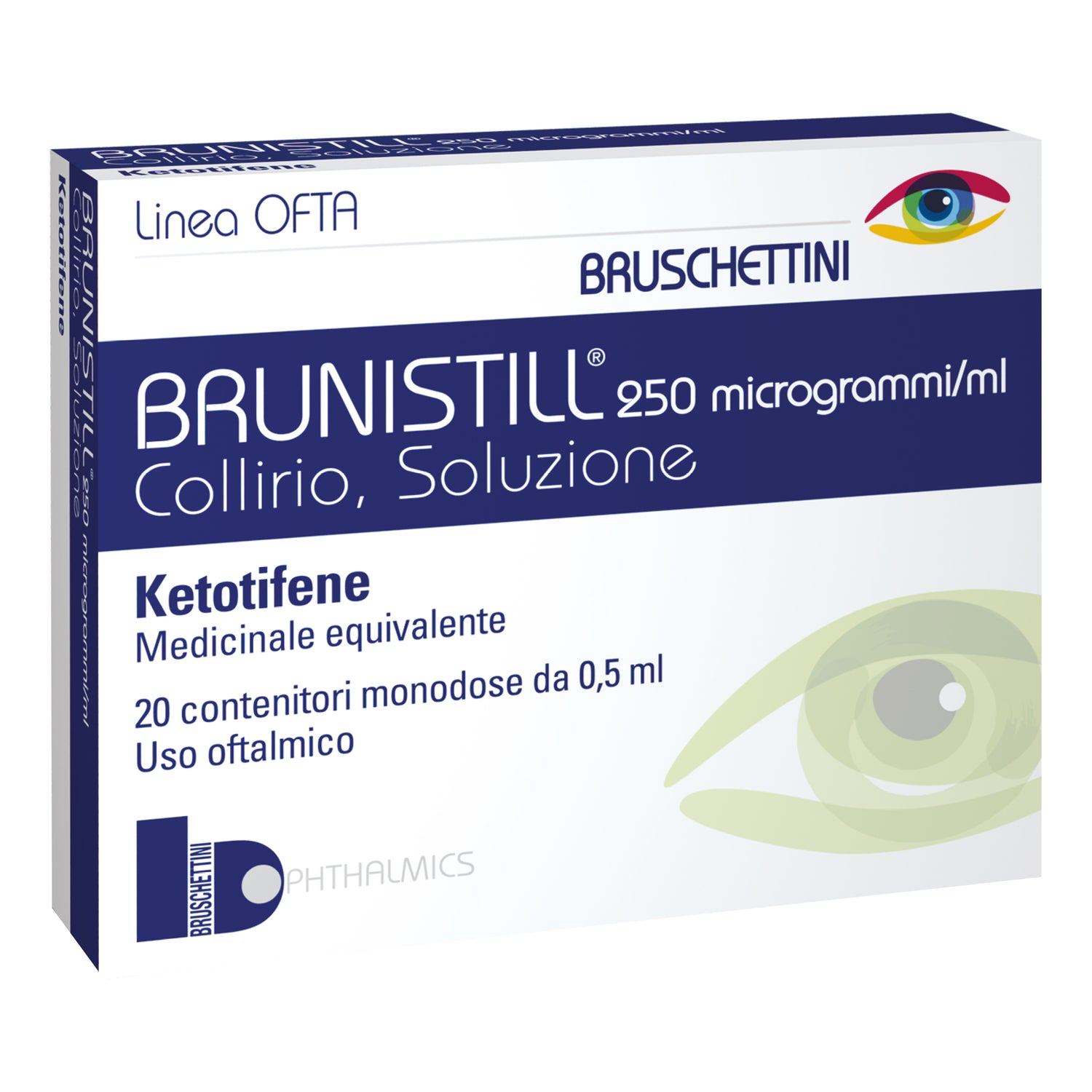 BRUNISTILL*COLL20FL 0,5ML0,025