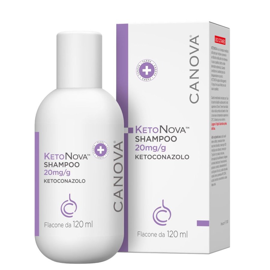 Ketonova Shampoo 20mg/G 120ml

