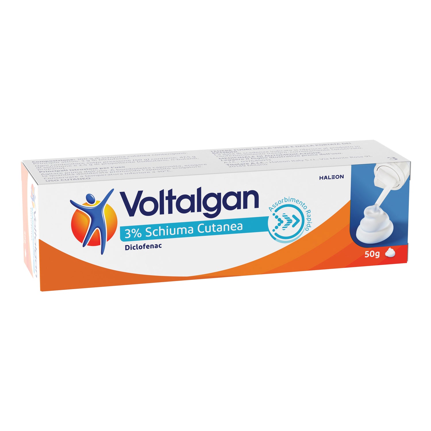 Voltalgan 3% Schiuma Cutanea 50g