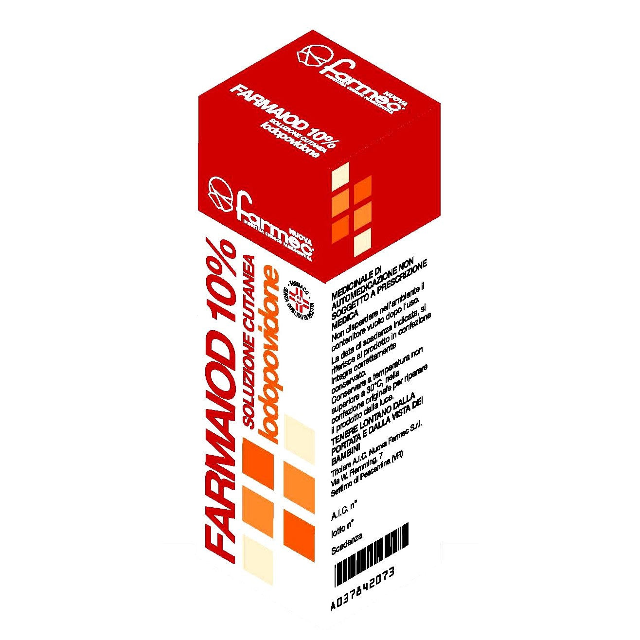 FARMAIOD*10% SOLUZ CUT FL100ML