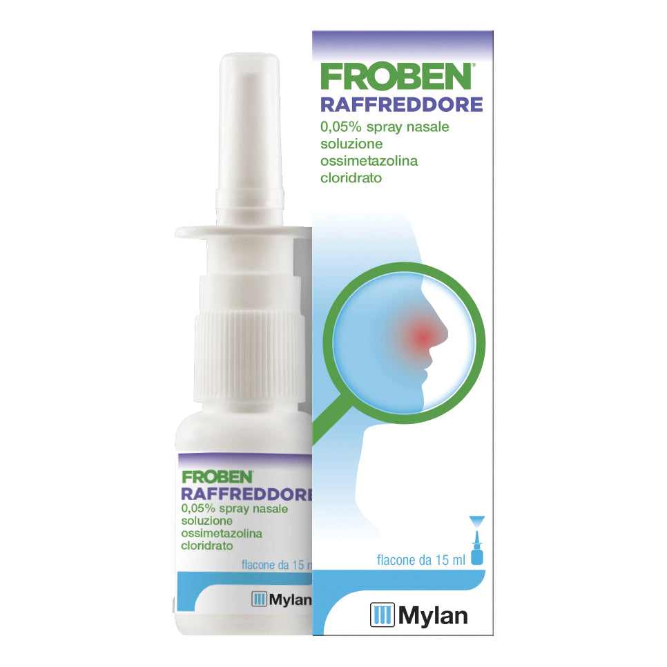 Froben Raffreddore | Spray Nasale Decongestionante | 15ml 0,05%  