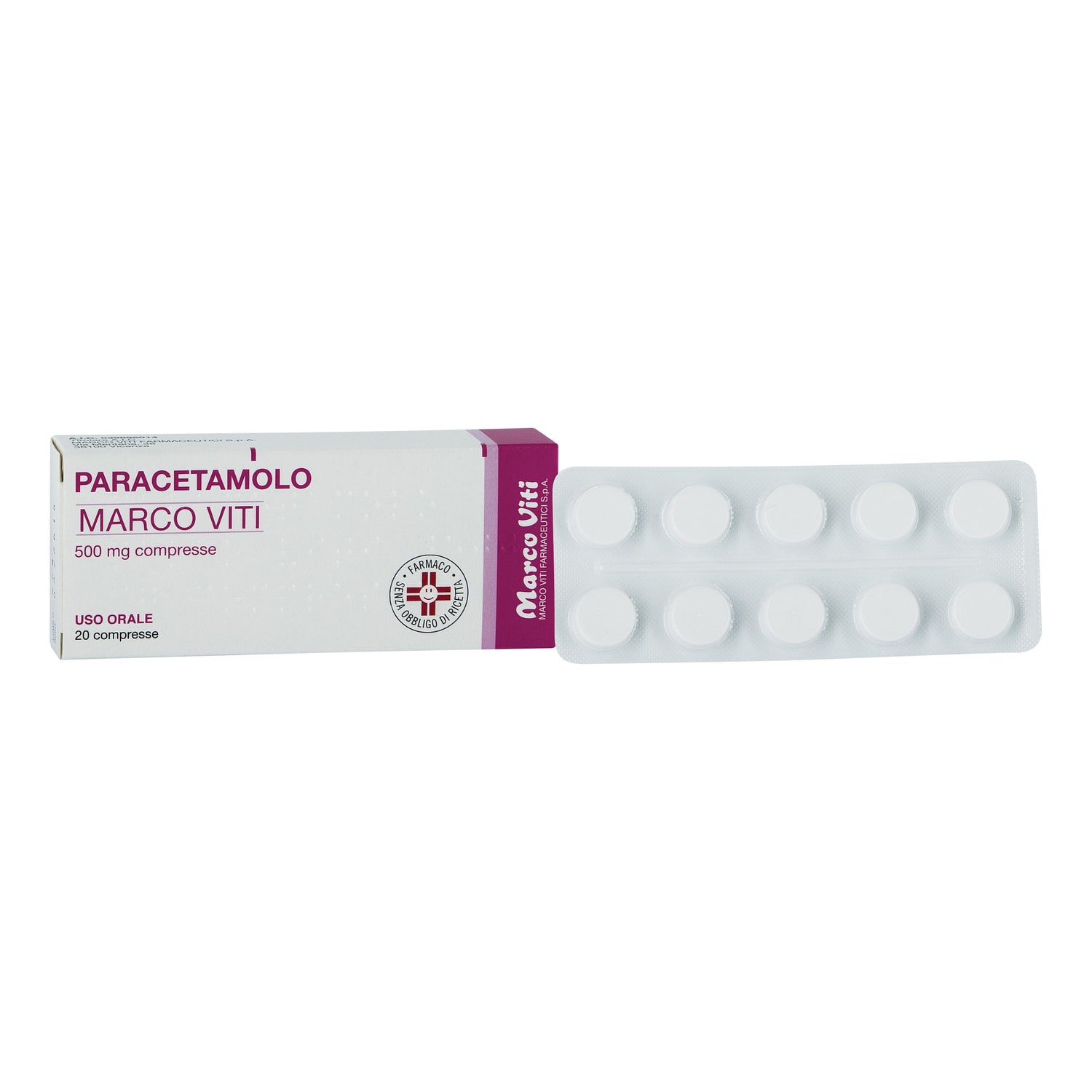 Marco Viti - Paracetamolo 500mg 20 Compresse