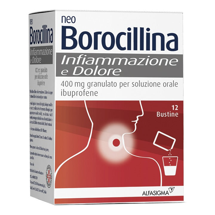 Neoborocillina Infiammazione & Dolore 12 Bustine