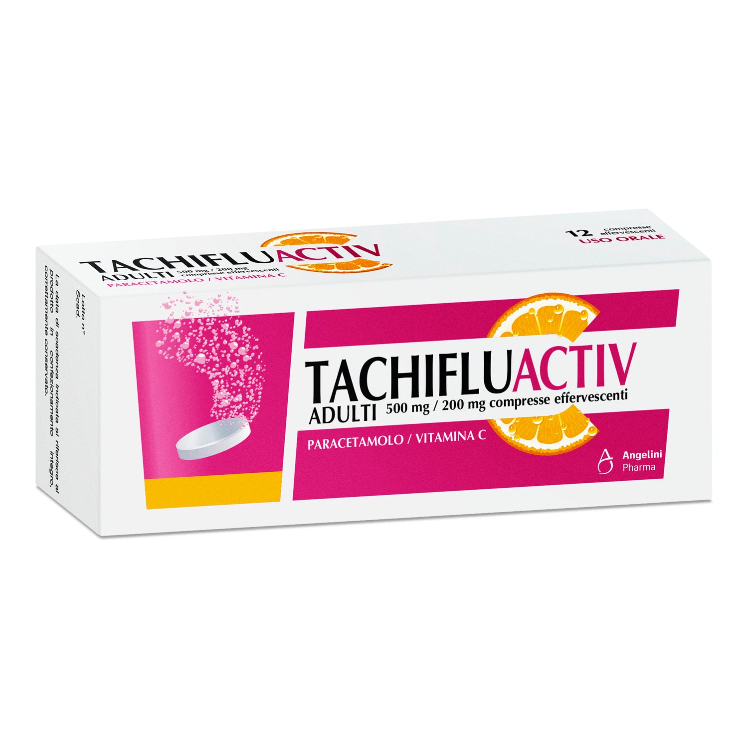 Tachifluactiv Influenza E Raffreddore 10 Compresse Effervescenti