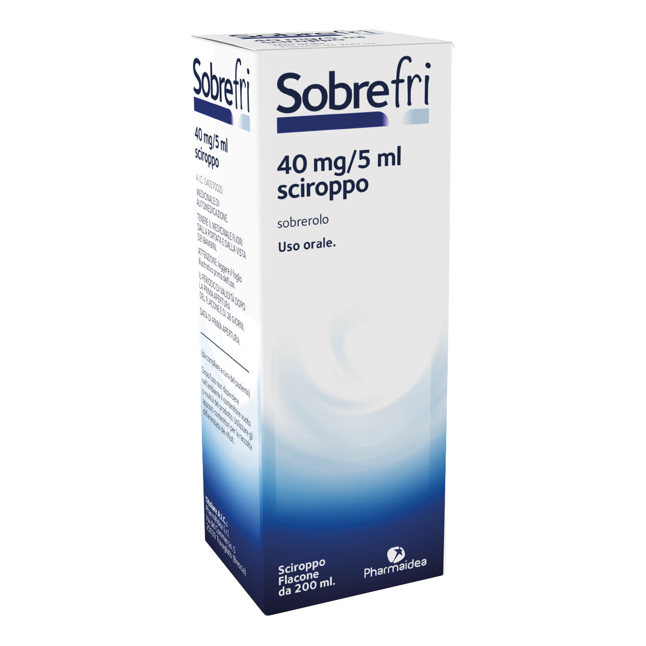 SOBREFRI*SCIR 200ML 40MG/5ML
