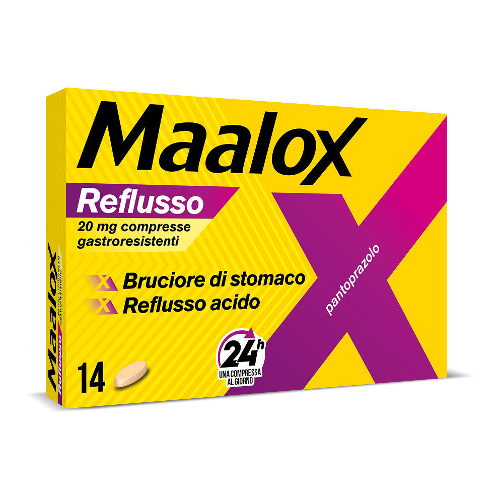MAALOX REFLUSSO*14CPR 20MG