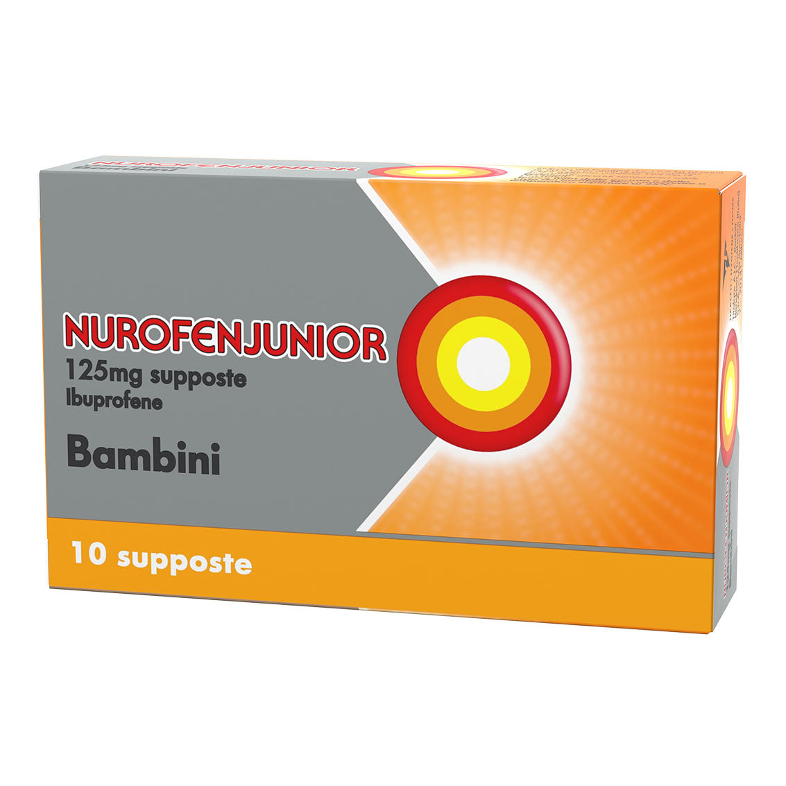 NUROFENJUNIOR*10SUPP 125MG