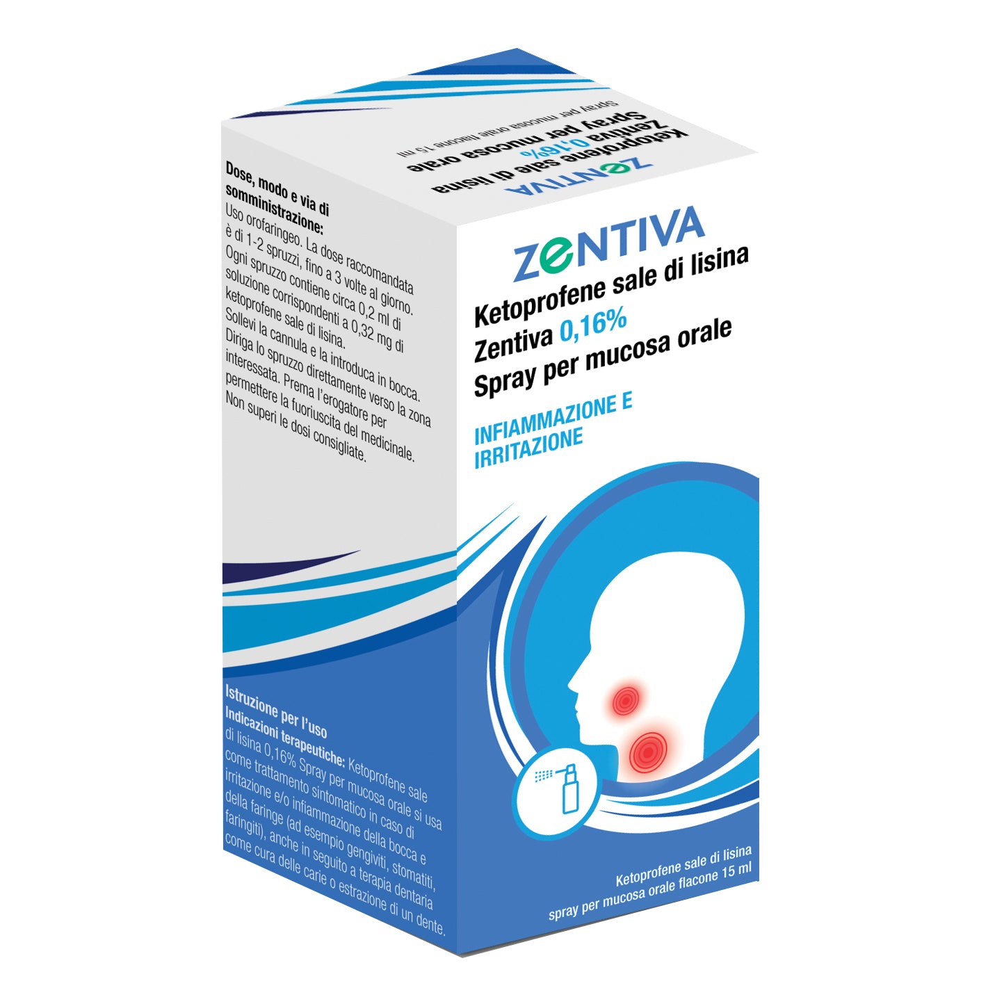 Ketoprofene Spray 15ml - Zentiva