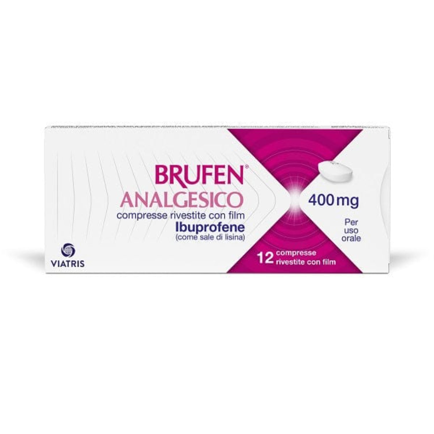 Brufen Analgesico 400 mg | Farmaco Antinfiammatorio | 12 Compresse