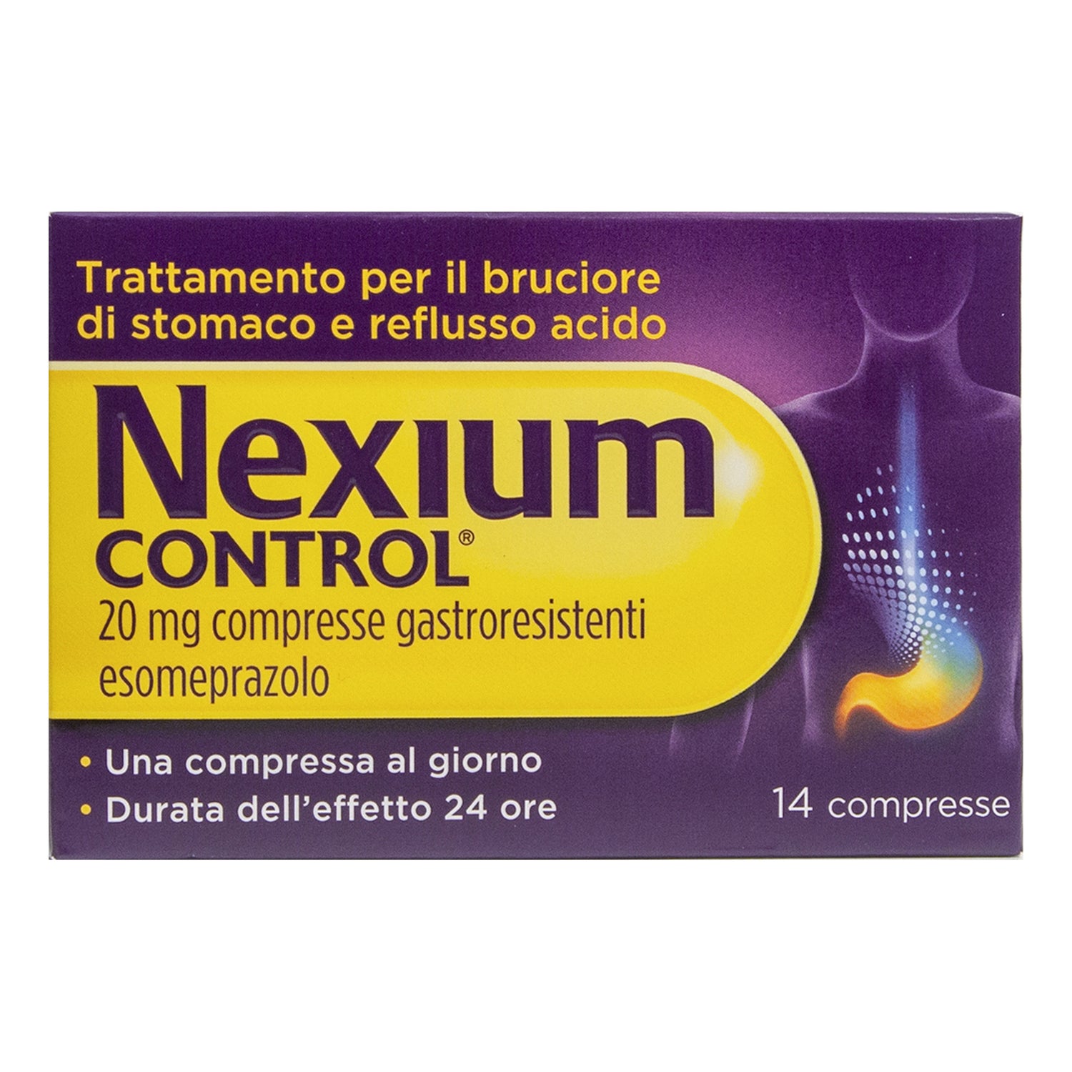 Nexium Control 14 Compresse Gastroresistenti Esomeprazolo 20mg