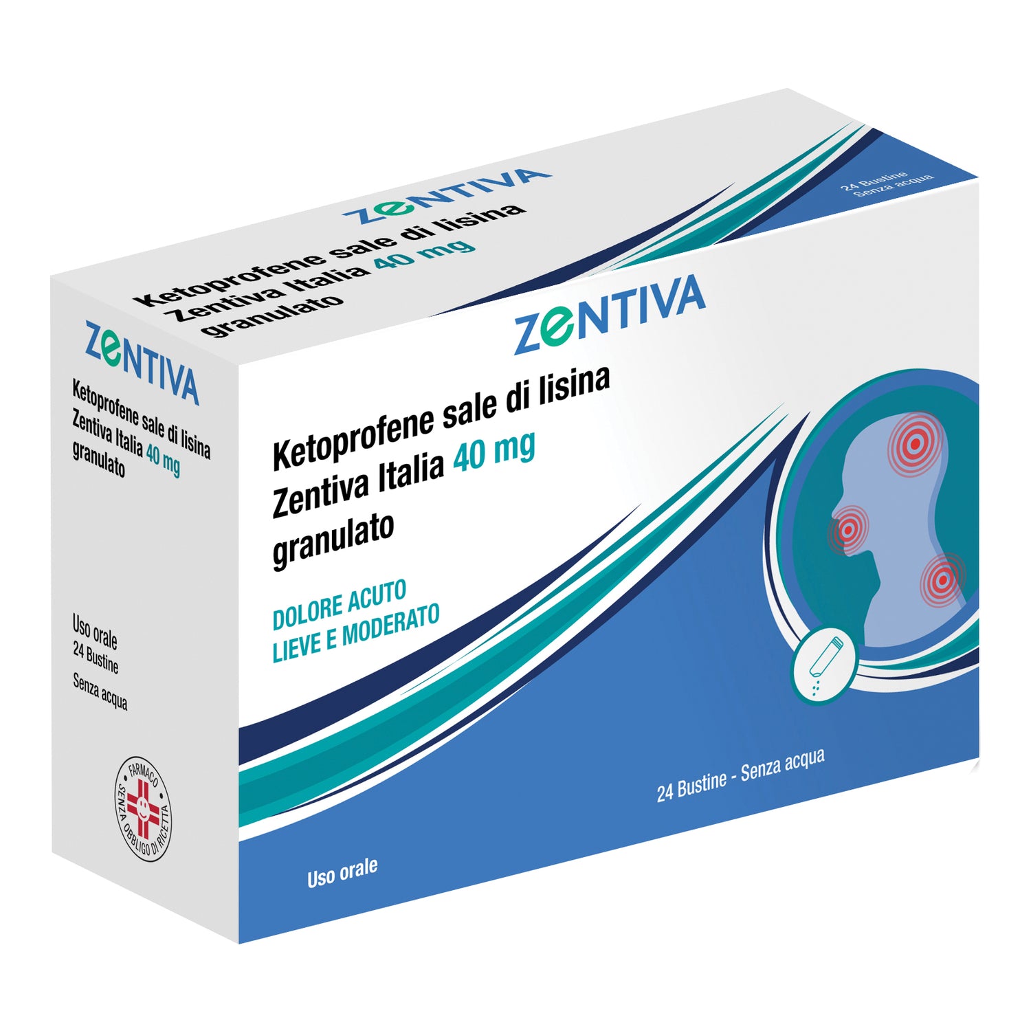 Ketoprofene 24 Bustine 40mg - Zentiva
