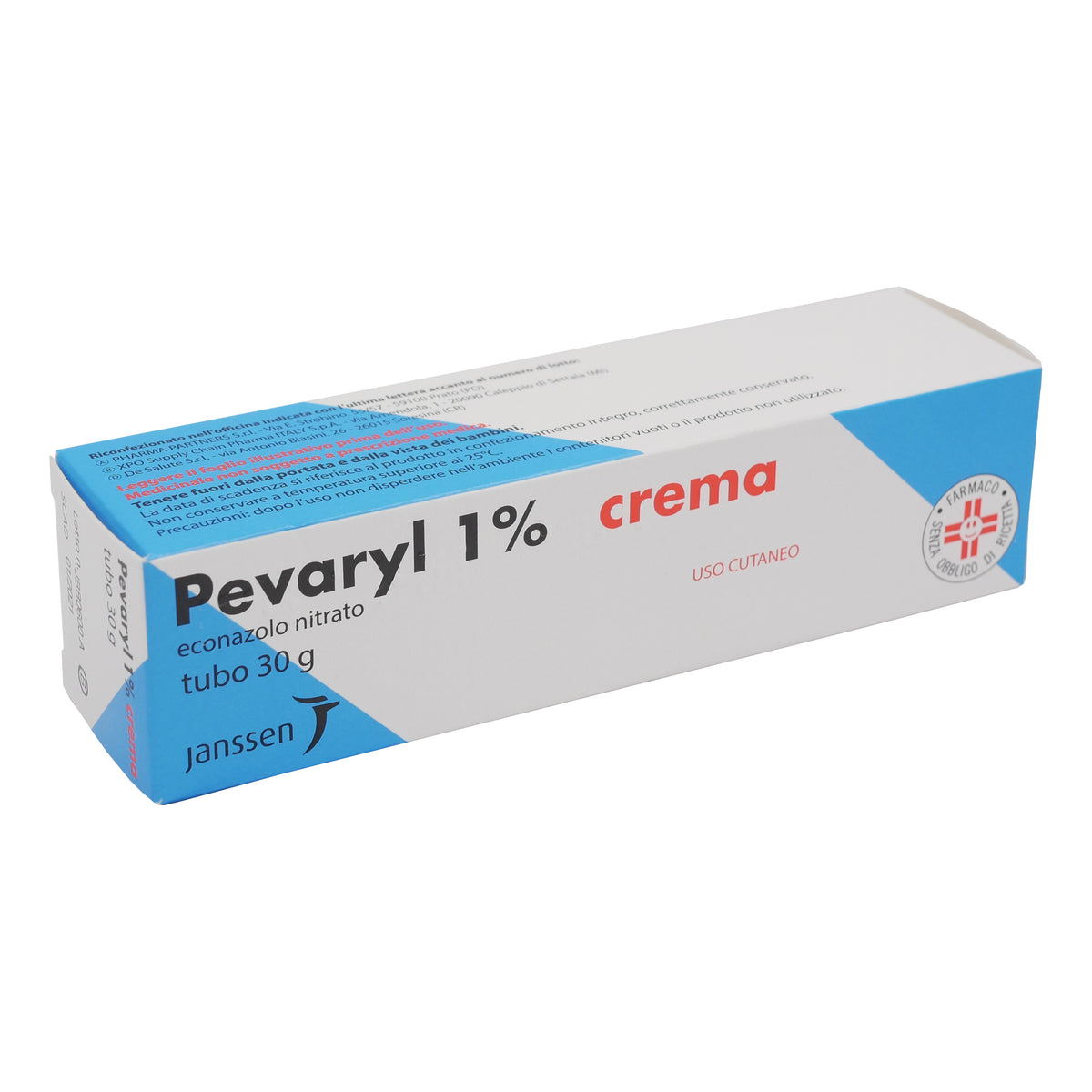 Pevaryl 1% | Crema Cutanea Antimicotica Econazolo Nitrato | 30g  