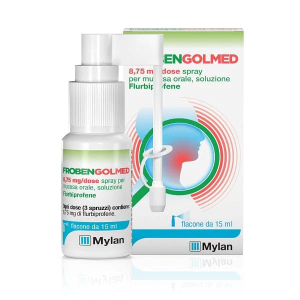 Frobengolmed | Spray Antinfiammatorio Gola | 15ml