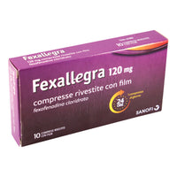 Fexallegra | Antistaminico Rinite Allergica | 10 Compresse 120mg