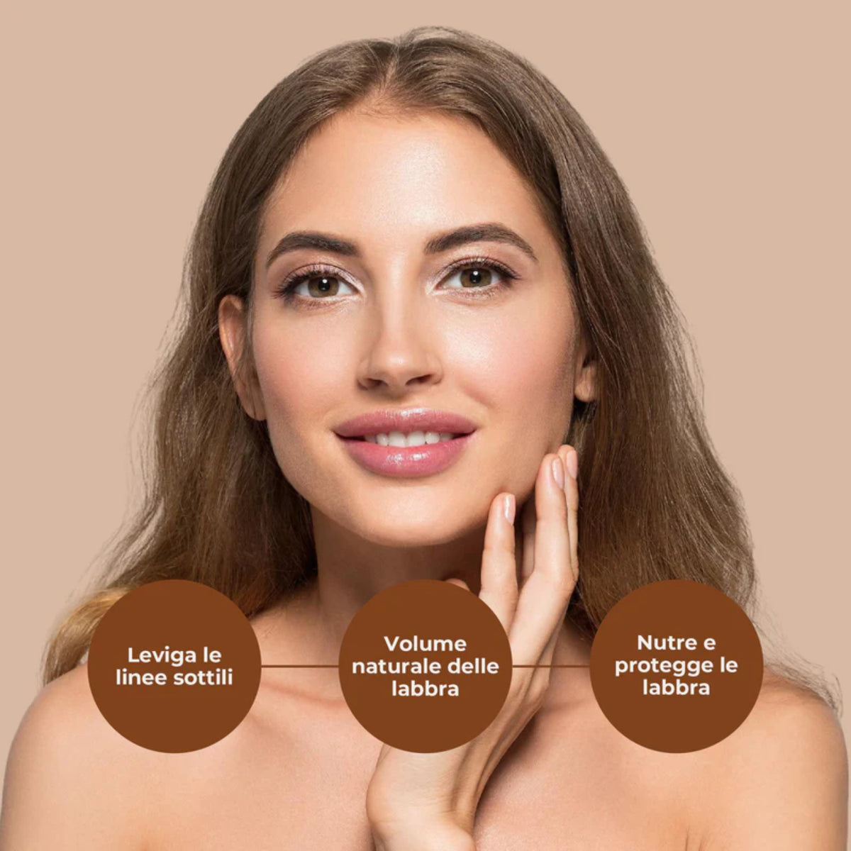 Gold Collagen Lip Volumiser | Volumizzante Labbra Acido Ialuronico | 1 Pezzo 2 