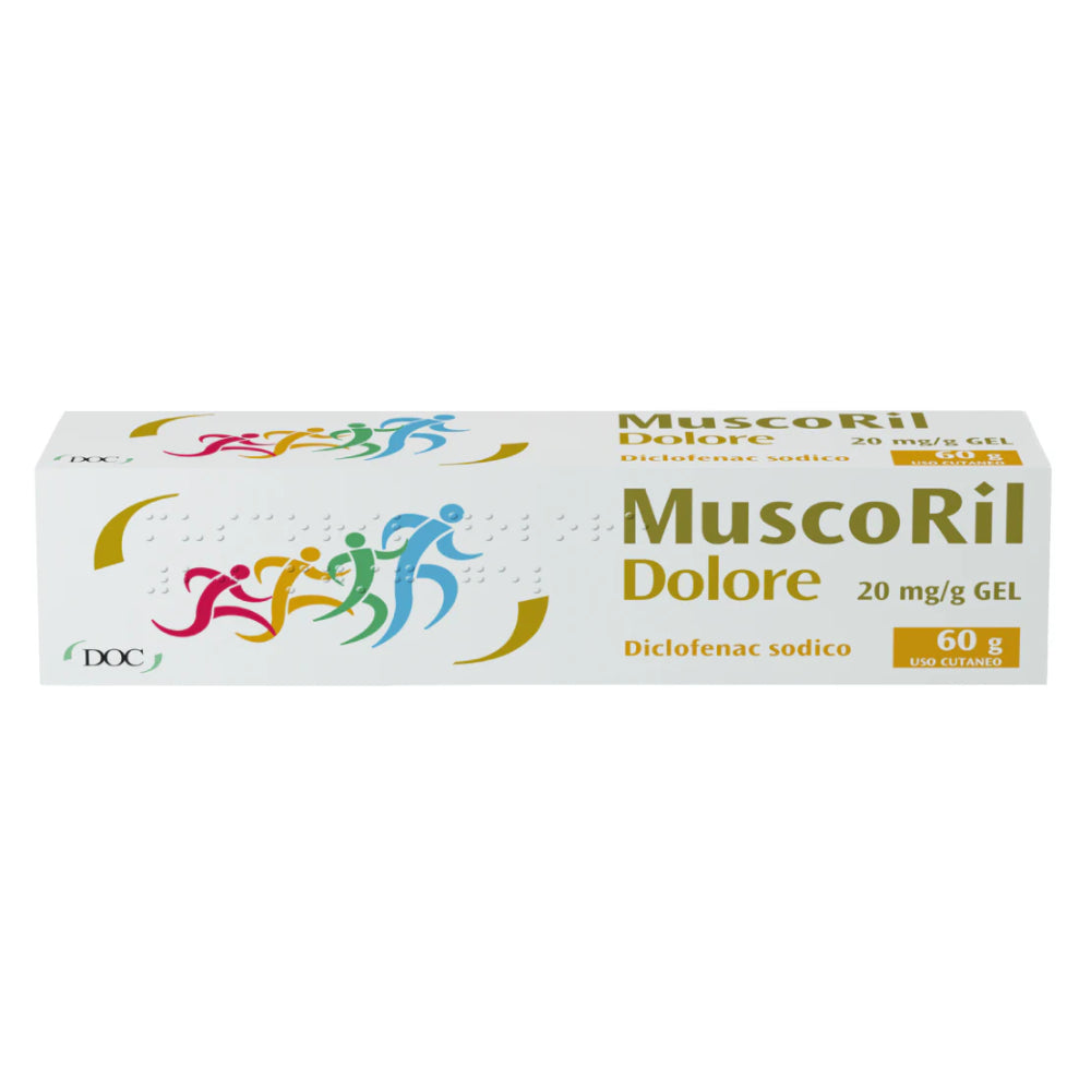 MUSCORIL DOLORE*GEL 60G 20MG/G  