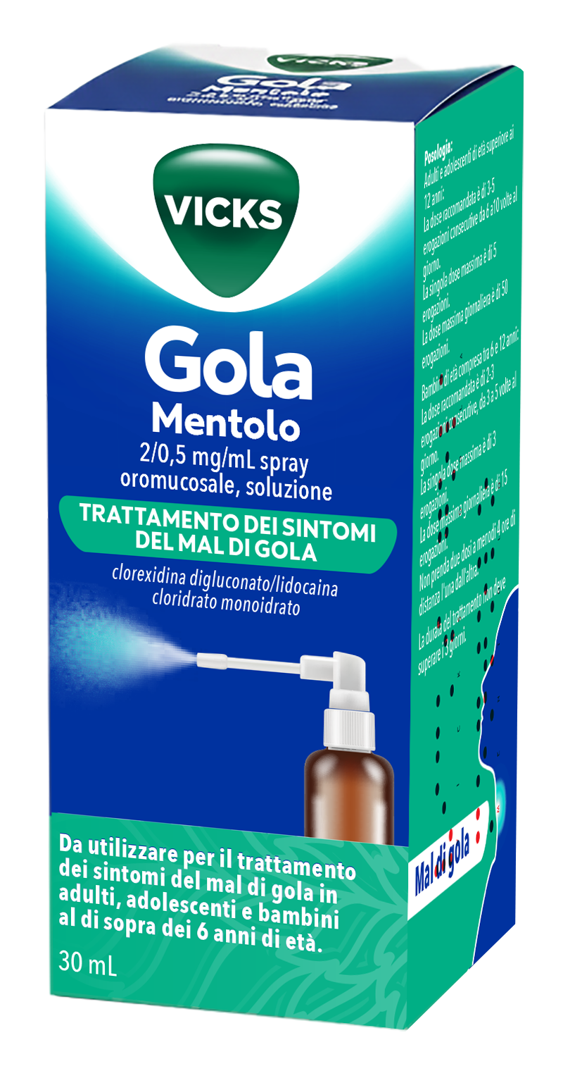 VICKS GOLA*SPR 30ML 2MG+0,5MG