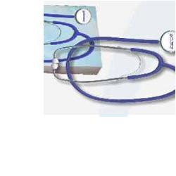 FONENDOSCOPIO PIATTO BLU  