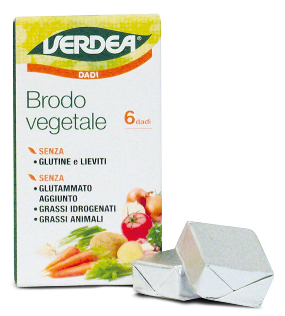 VERDEA BRODO 6CUBETTI 10G  