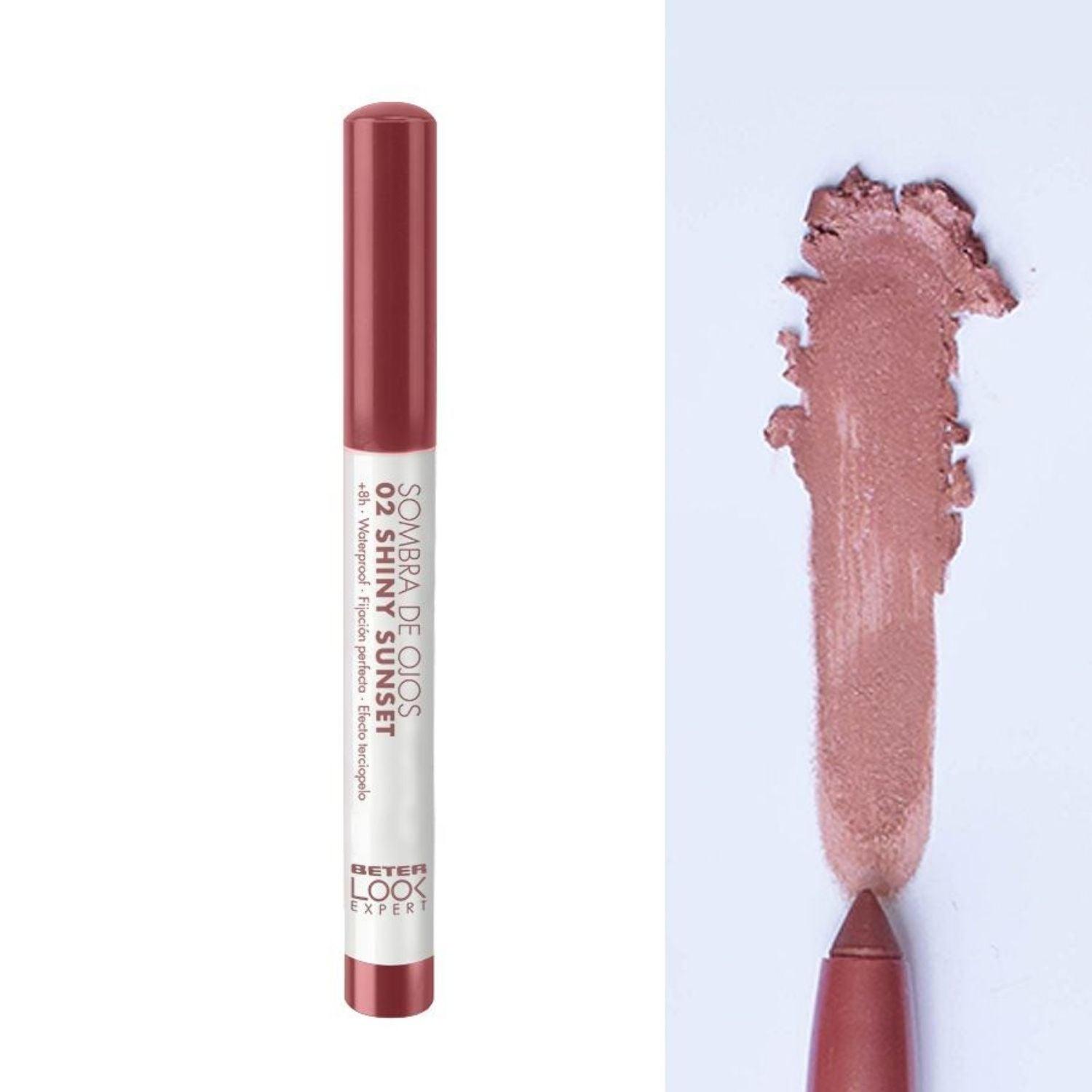 Beter Ombretto Waterproof Cremoso Look Expert 02 Shiny Sunset | Long Lasting Vegan