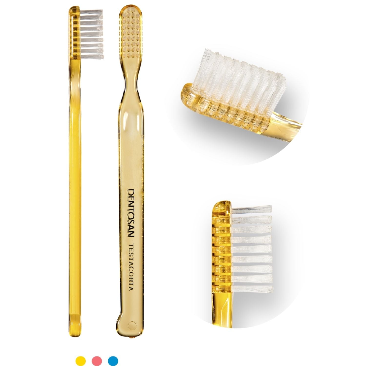 Dentosan | Spazzolino Antiplacca Testa Corta | 1 Pezzo