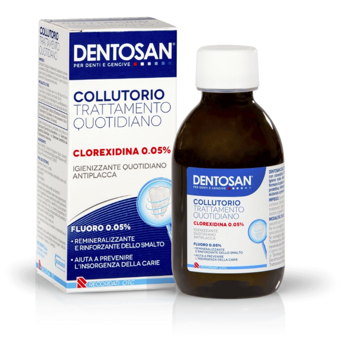 Dentosan | Collutorio Clorexidina 0,05% Trattamento Quotidiano | 200 ml