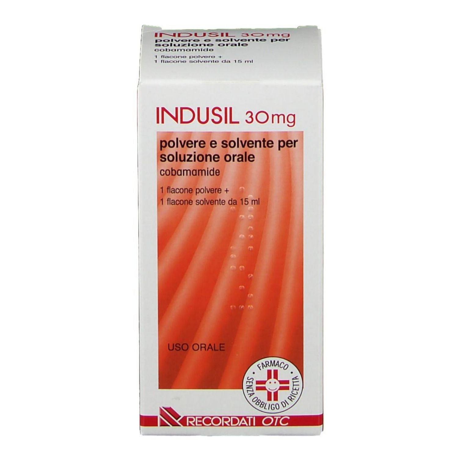 Indusil | Gocce Orali Vitamina B12 Cobamamide | Flacone 30 mg