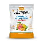 Apropos | Caramelle Propoli Gusto Agrumi con Oli Essenziali | 50g