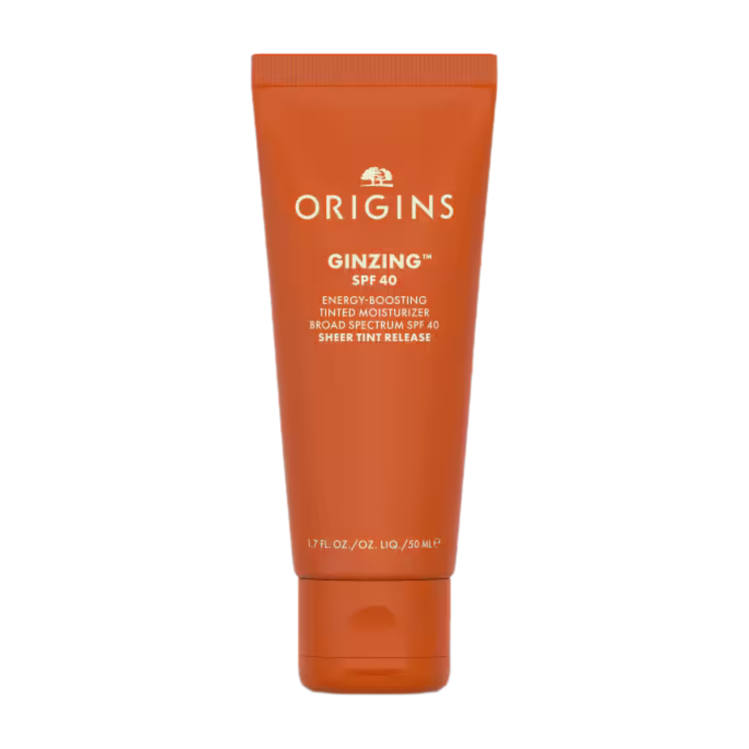 Origins GinZing | Crema Viso Colorata Idratante SPF 40 Protezione Solare | 50 ml