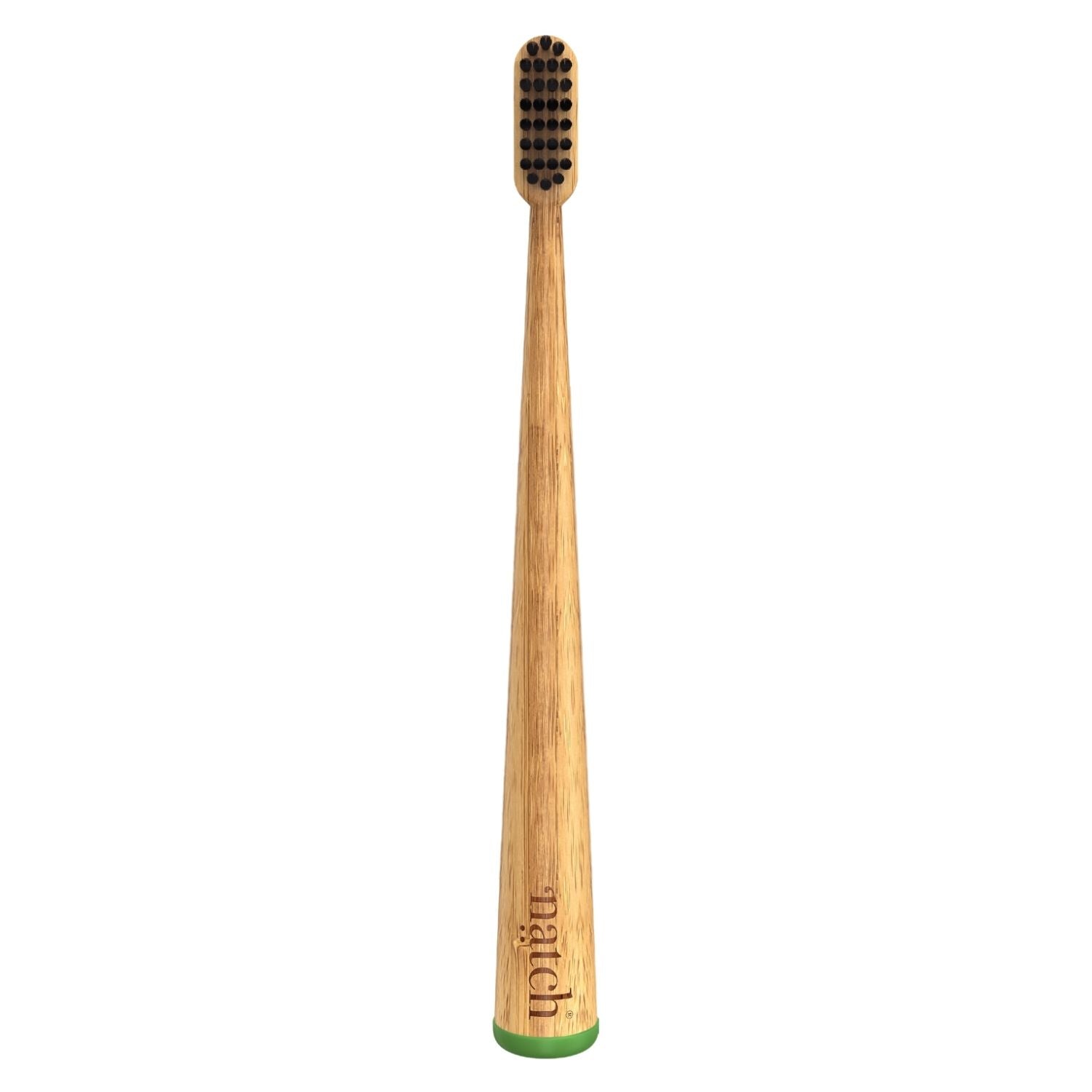 Natch Green | Spazzolino Bambù Biodegradabile Setole Vegetali | 1 Pezzo