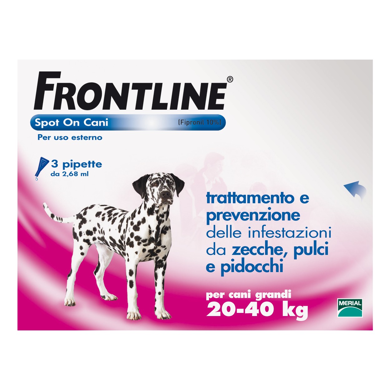 FRONTLINE*3PIP 20-40KG CANI