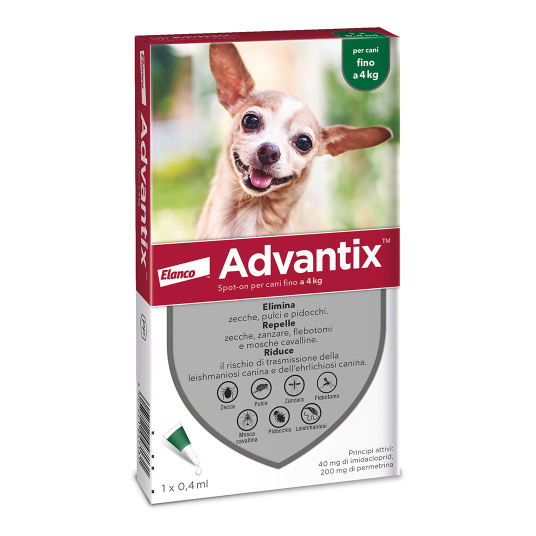 ADVANTIX SPOT ON*1PIP 0-4KG