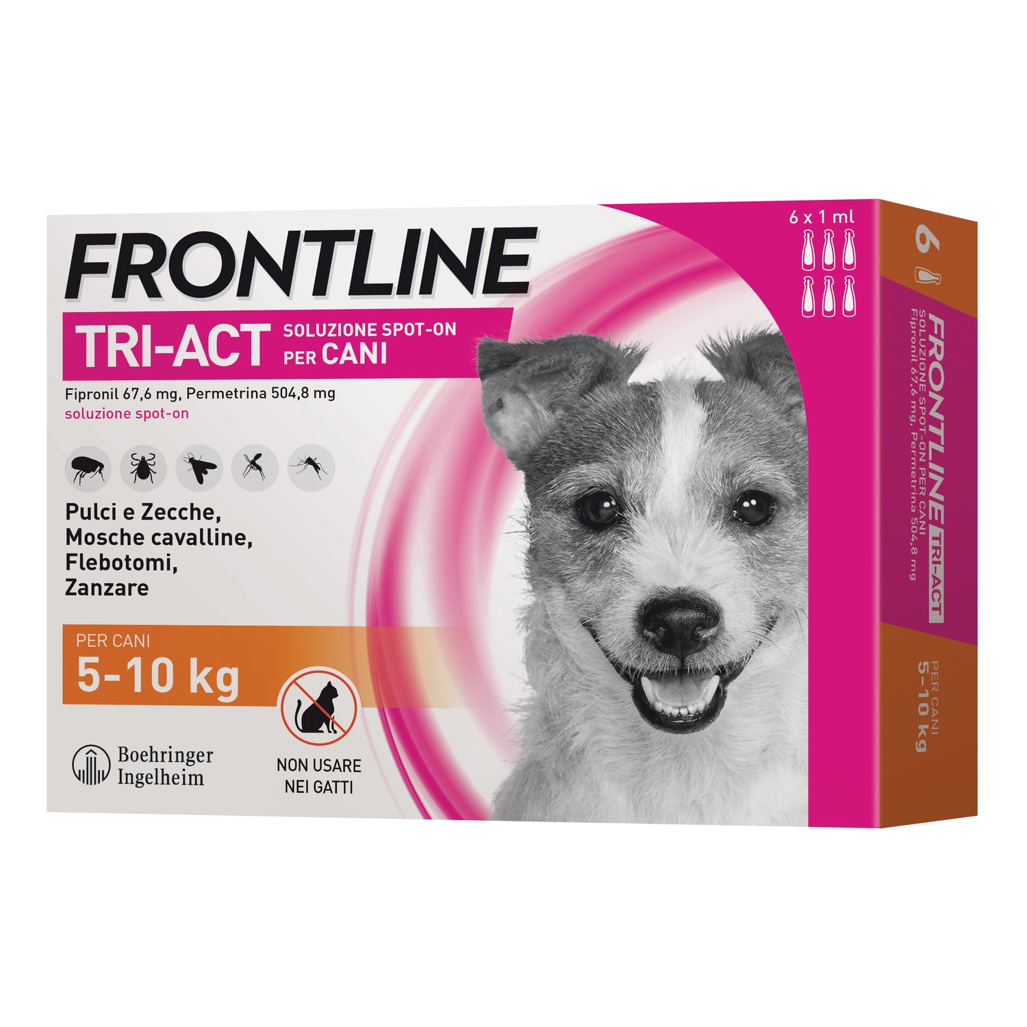 FRONTLINE TRI-ACT*6PIP 5-10KG