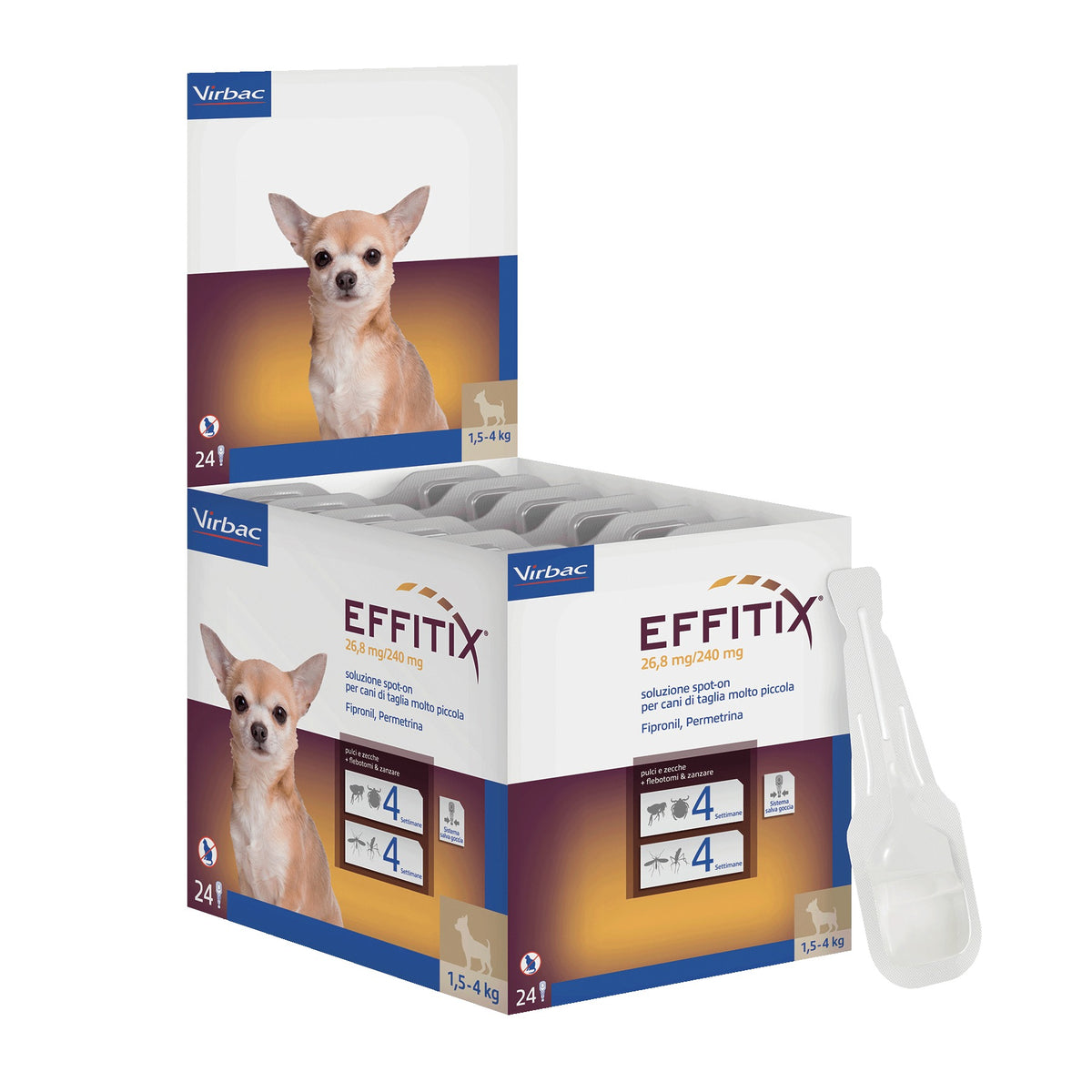 EFFITIX*24PIP 0,44ML 1,5-4KG