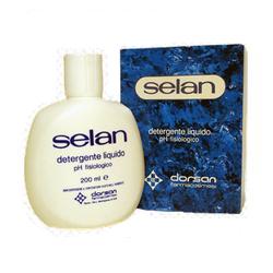 Selan Detergente Liquido pH Fisiologico | Pelli Sensibili Dermatiti Igiene Intima | 200 ml  