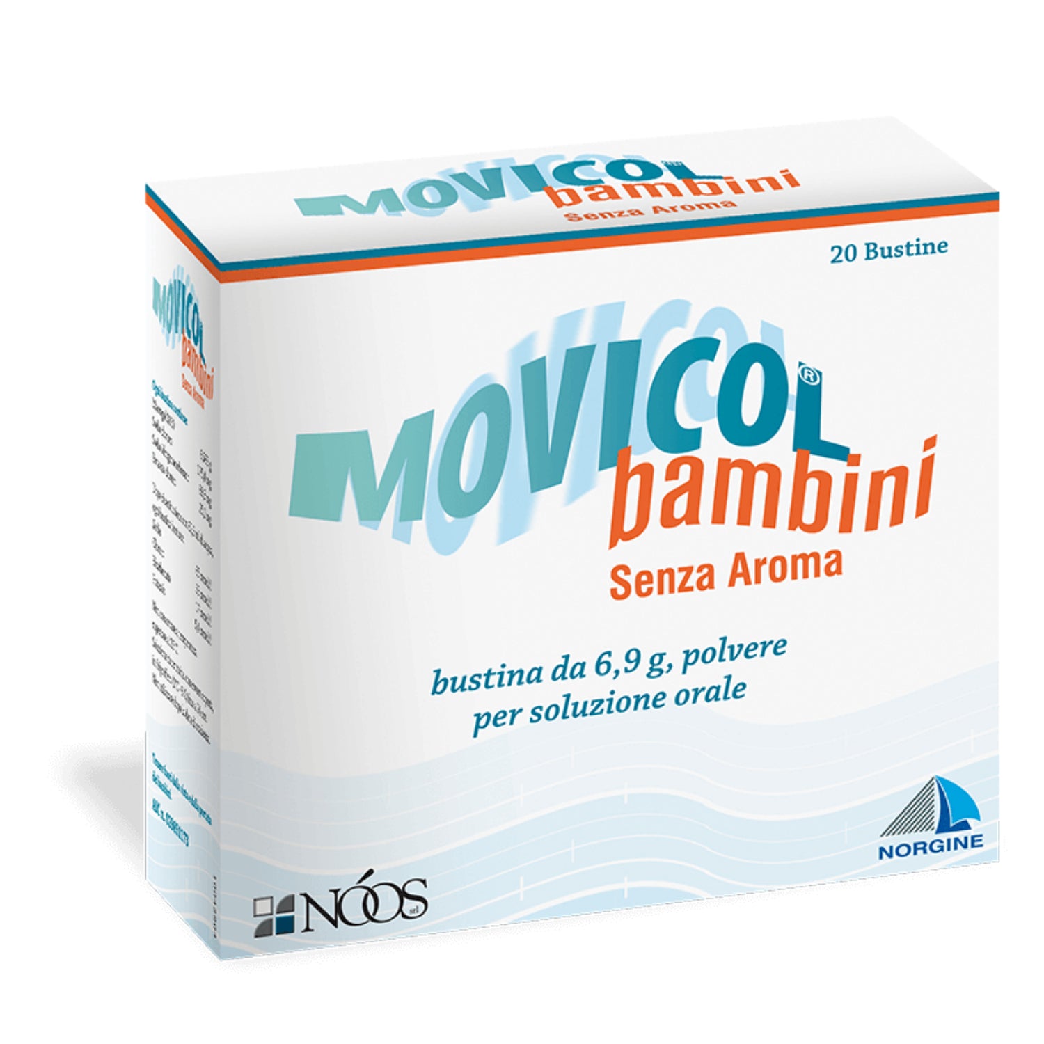 Movicol Bambini Senza Aroma | Macrogol Lassativo | 20 Bustine