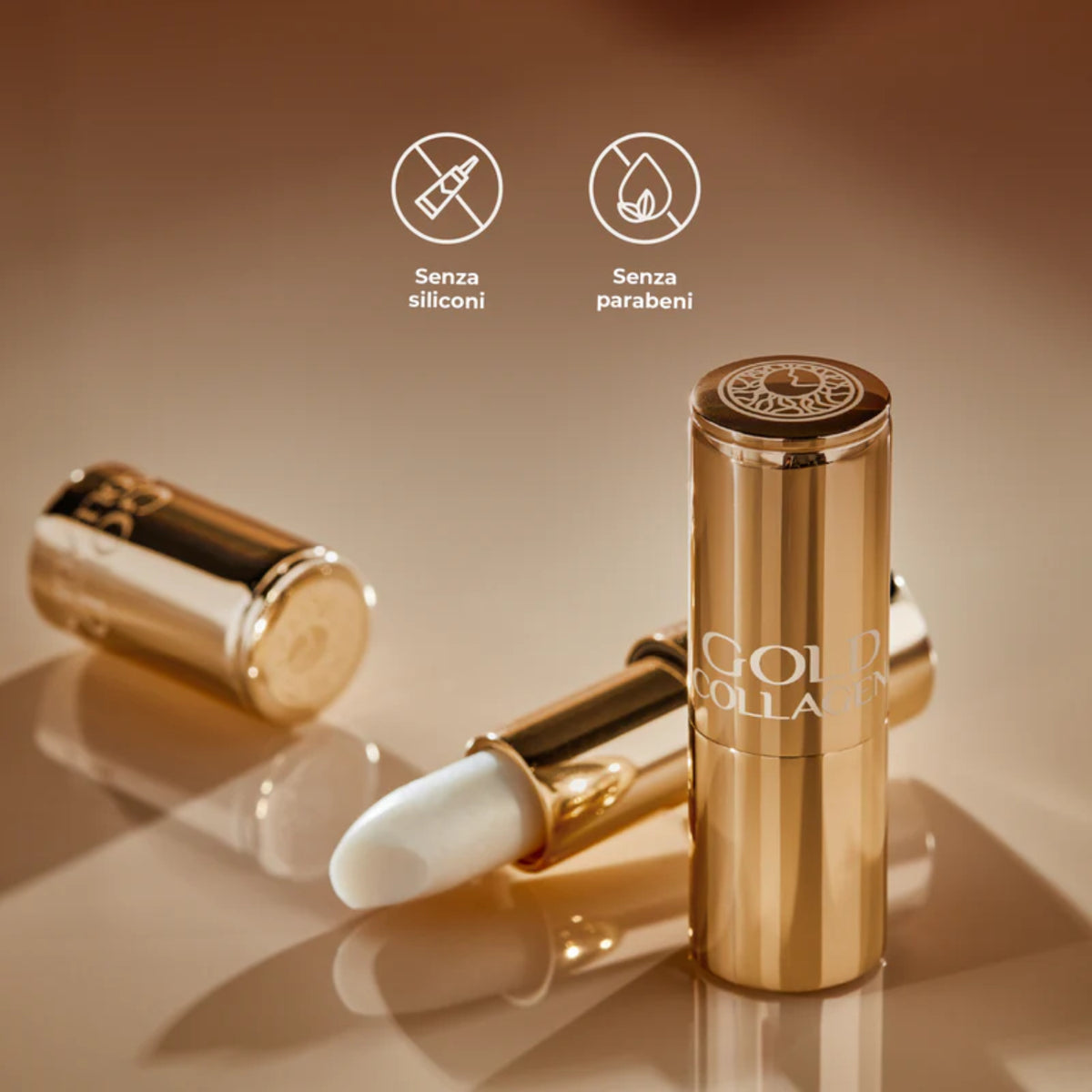 Gold Collagen Lip Volumiser | Volumizzante Labbra Acido Ialuronico | 1 Pezzo 5 