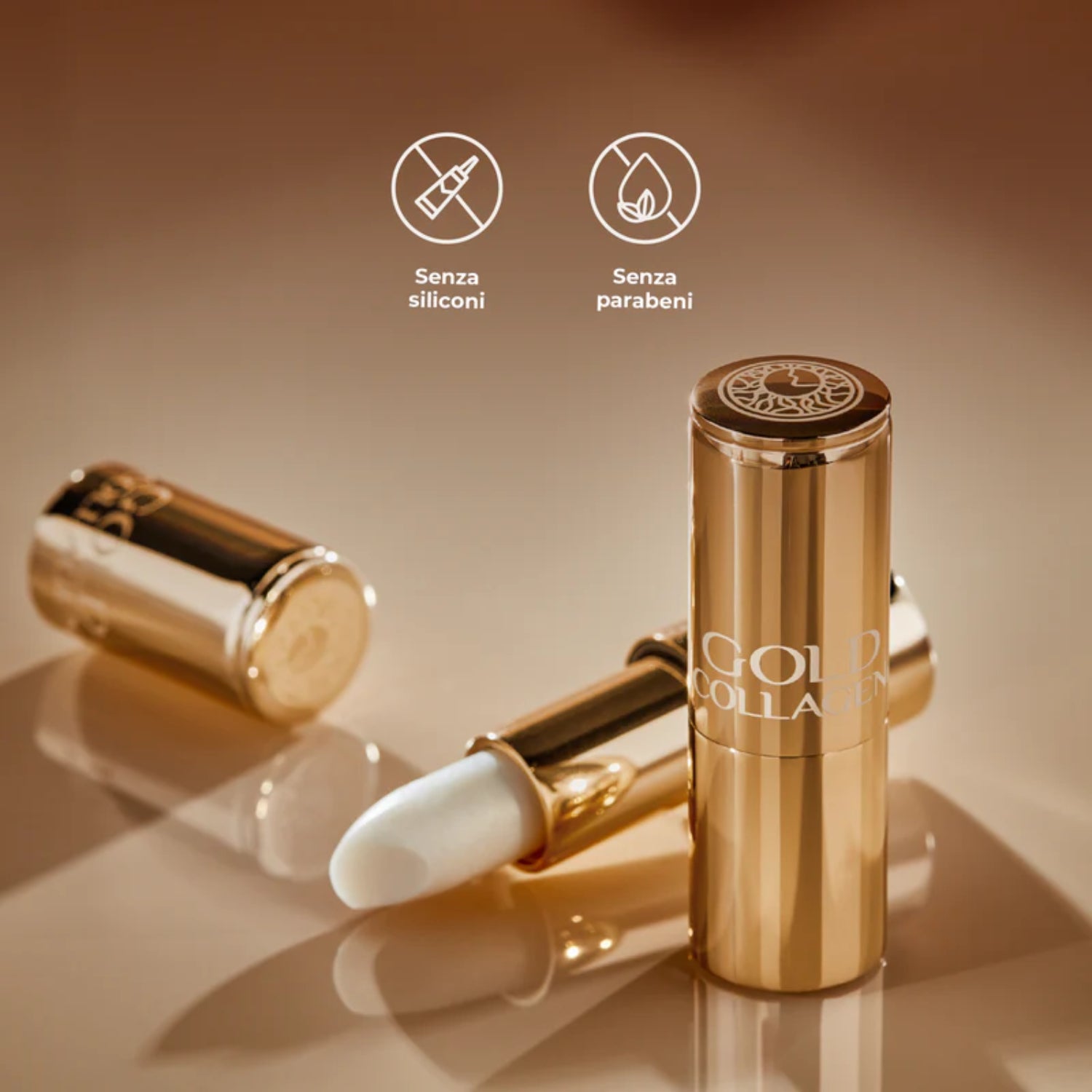 Gold Collagen Lip Volumiser | Volumizzante Labbra Acido Ialuronico | 1 Pezzo 5