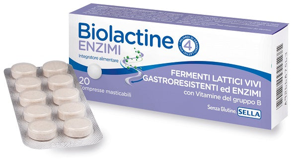 BIOLACTINE ENZIMI 20CPR NF
