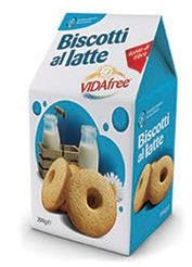 VIDAFREE BISCOTTI AL LATTE200G
