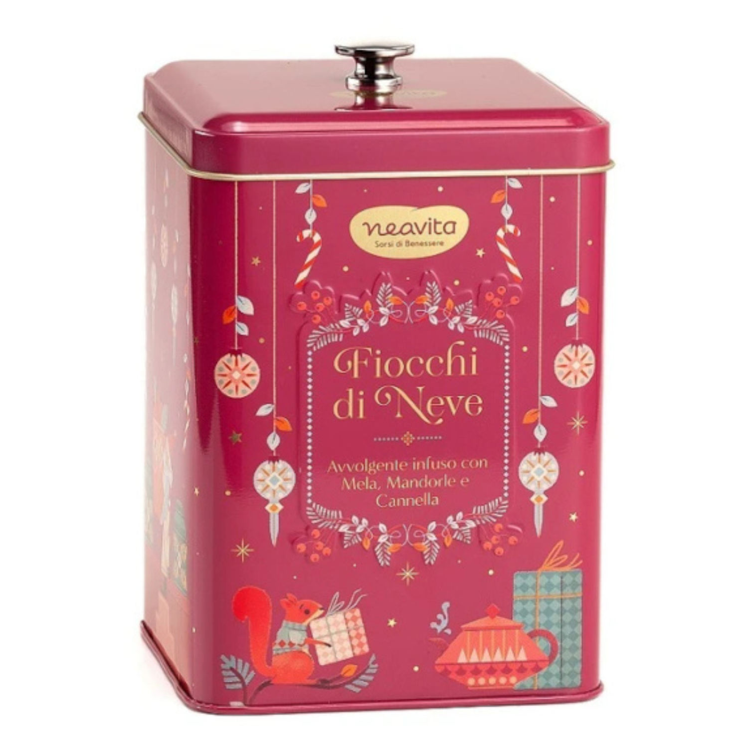 Neavita Infusi E Tisane Fiocchi Di Neve Filtroscrigno In Biscottiera Natale 15 Filtri