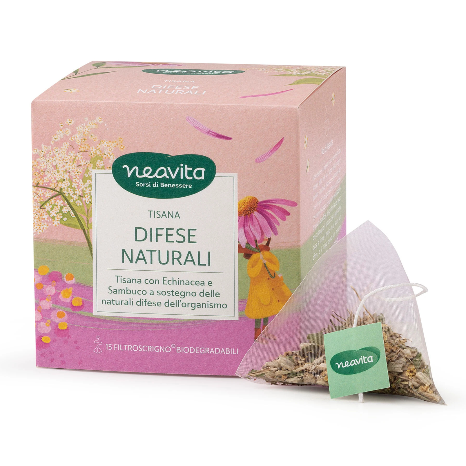 Neavita Tisana Difese Naturali 15 Filtroscrigno