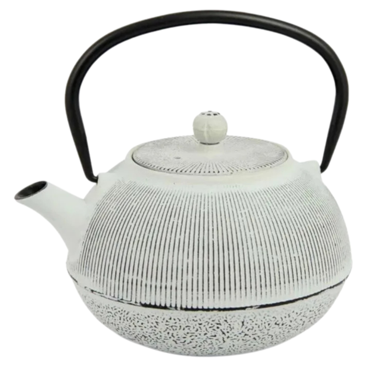 Neavita Teiera Ghisa Filtro Acciaio Uji Bianca 800ml  