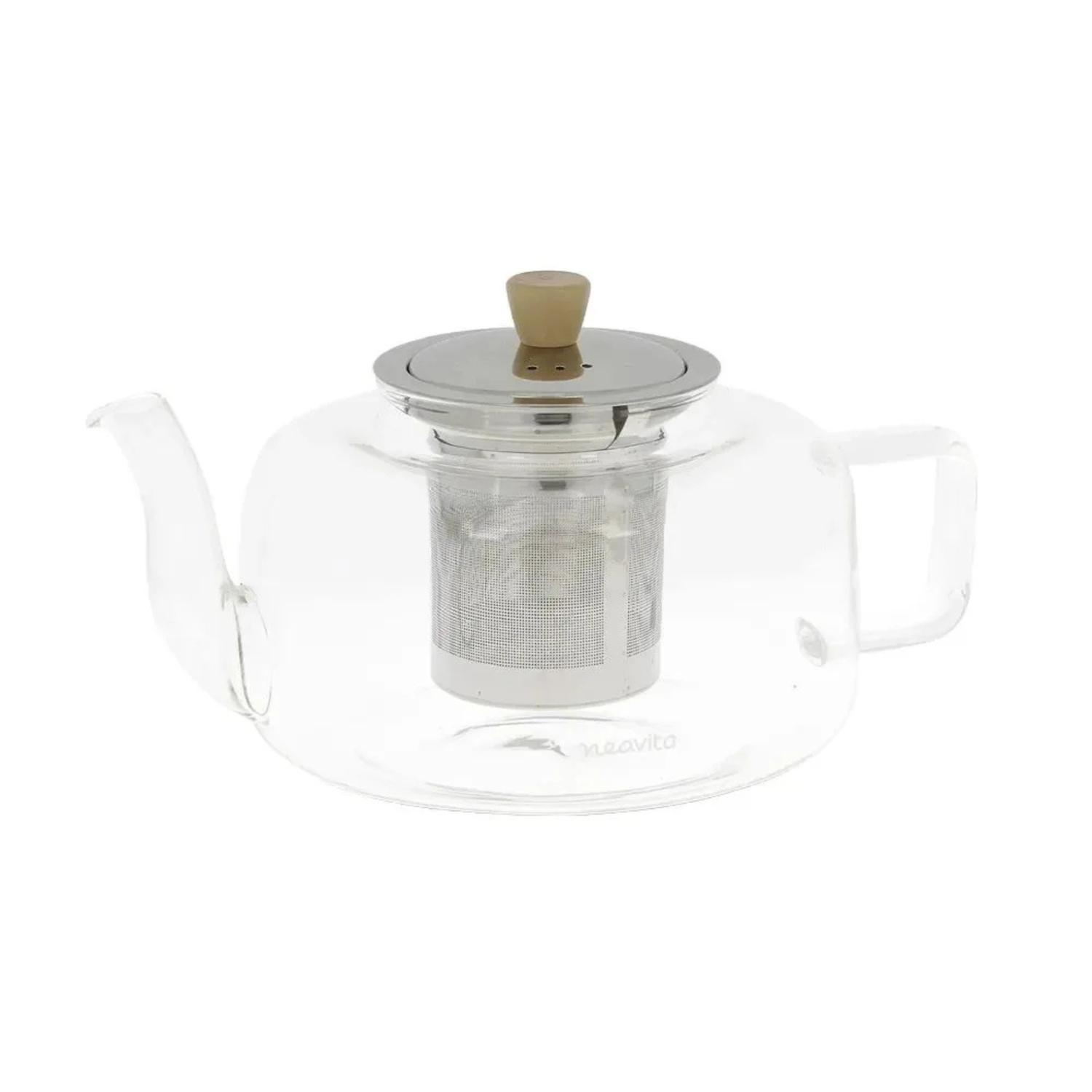 Neavita Teiera In Vetro Jasmine Filtro Acciaio 400ml