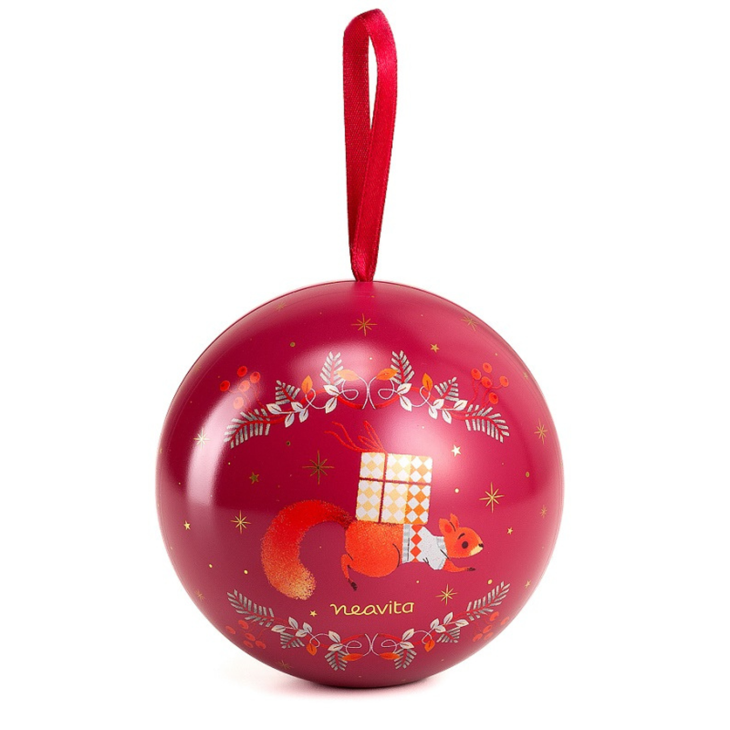 Neavita Infusi E Tisane Mandorle Caramellate In Palla Di Natale 8 Filtroscrigno