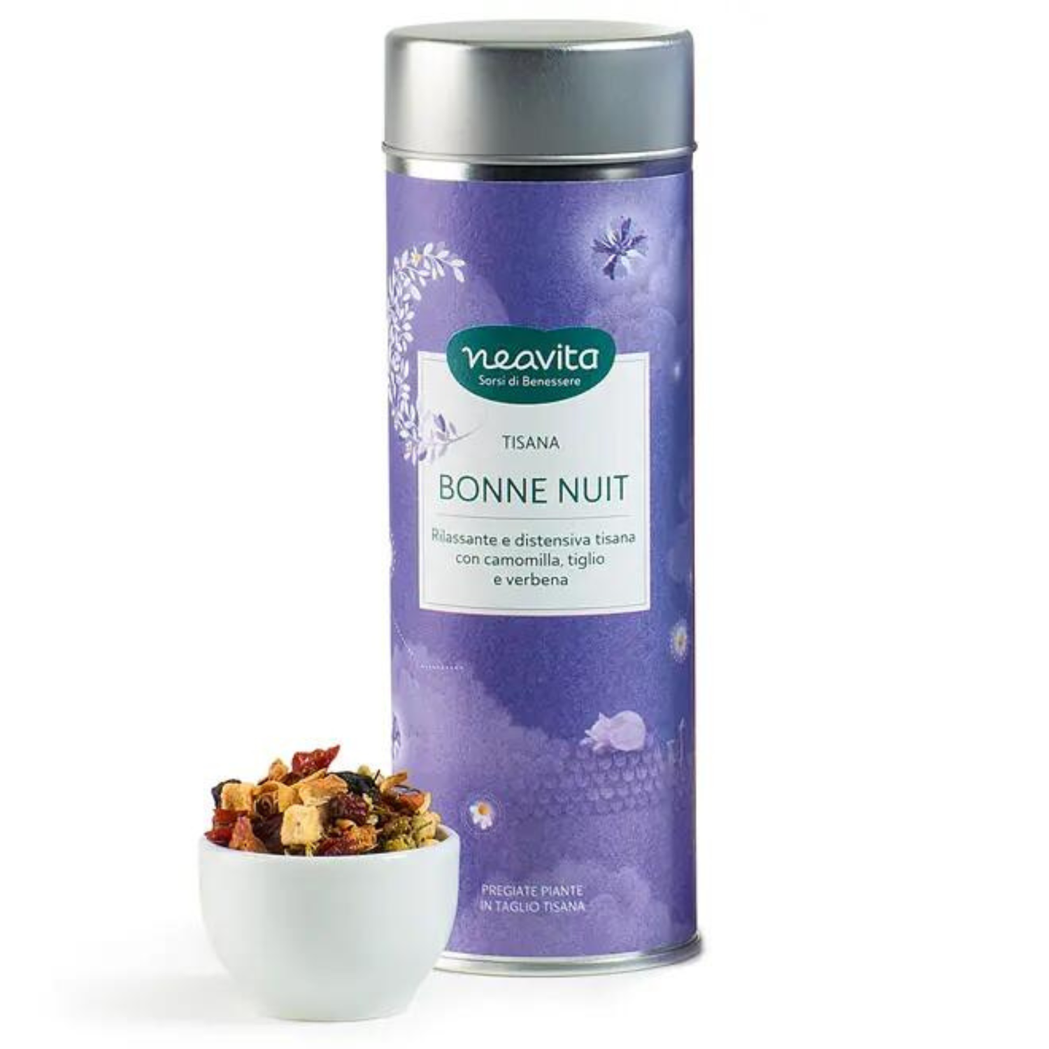 Neavita Silver Tin Tisana Sfusa Bonne Nuit 70g