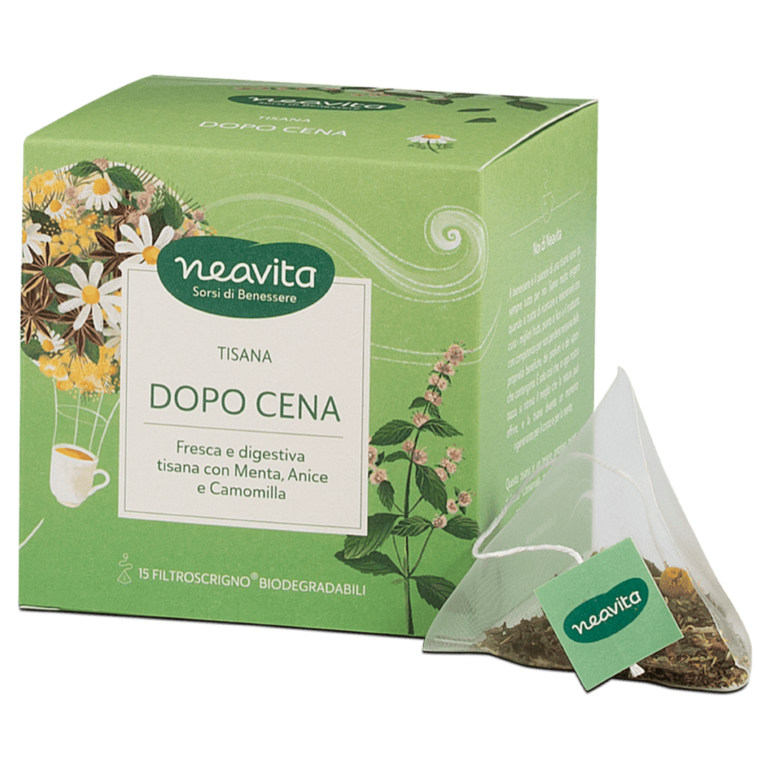 Neavita Tisana Dopo Cena 15 Filtroscrigno