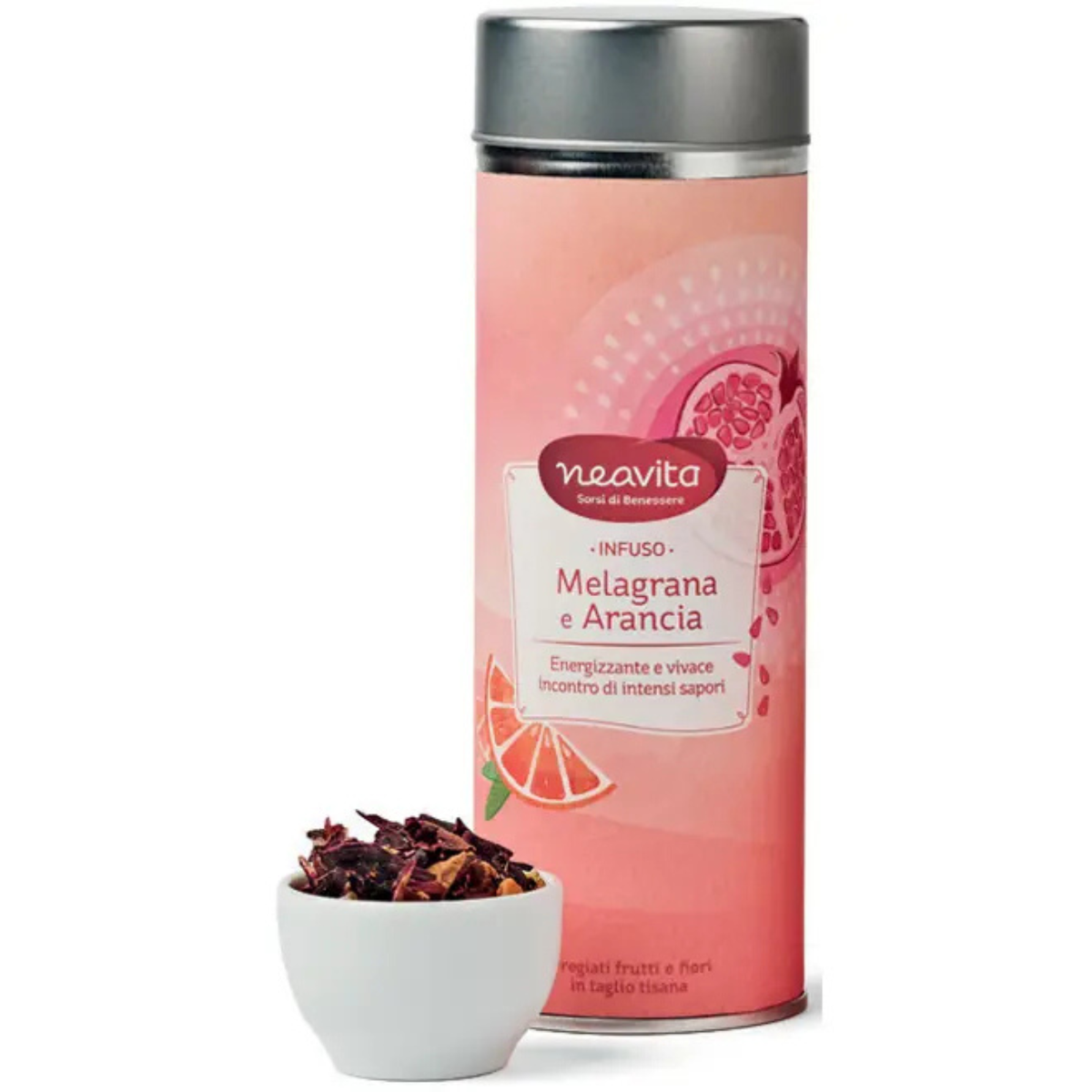Neavita Silver Tin Tisana Sfusa Melagrana E Arancia 100g  